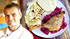 Šéfkuchař restaurace Hliněná bašta radí: Jak upéct nejšťavnatější svatomartinskou husu, aby byla uvnitř měkká a zvenku křupavá
