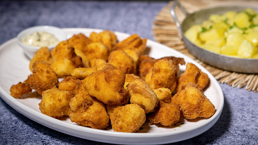 Nejsnazší a dokonale křupavý smažený květák: S tímto trikem bude obalený raz dva a nepotřebuje ani předvařit