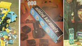 Retro okénko: Mléčné karamely stály pouhé 2 Kčs a už kdysi se řadily k nejoblíbenějším bonbonům