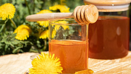Pampeliškový med podle snadného receptu. Krásně voní a využít se dá i k přípravě osvěžující limonády