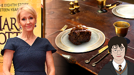 Jídelní rozmary slavných: „Matka“ Harryho Pottera, spisovatelka Joanne Rowlingová miluje tuřín a tento datlový perník s karamelem