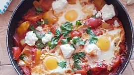Shakshuka neboli ojja: Tuniská verze leča vás dostane svou chutí i vůní orientu