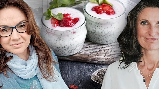 Jak hubnu a zlepšuji si zdraví díky Margit a navzdory doktorce: Chia pudink, malér s klíčky a snídaně do skleničky
