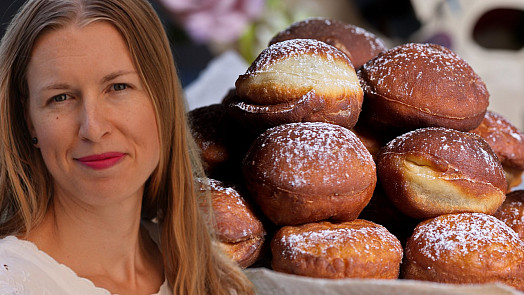 První republika s Kristinou: Oslavte masopust smaženými koblihami stejně jako před sto lety. Plněné jsou povidly