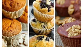 12 nejlepších receptů na muffiny: Dáte si vláčný banánový, hříšně čokoládový nebo borůvkový?