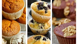 12 nejlepších receptů na muffiny: Dáte si vláčný banánový, hříšně čokoládový nebo borůvkový?
