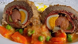 Španělské ptáčky z vepřové kýty jsou křehčí než klasické z hovězího masa a báječně šťavnaté. Hotové jsou za pouhou hodinu