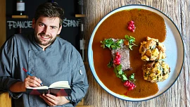 Šéfkuchař Vráťa z Dock House radí, jak na dokonalou svíčkovou: Cibuli opečte hodně dohněda, pak bude chuť skvělá