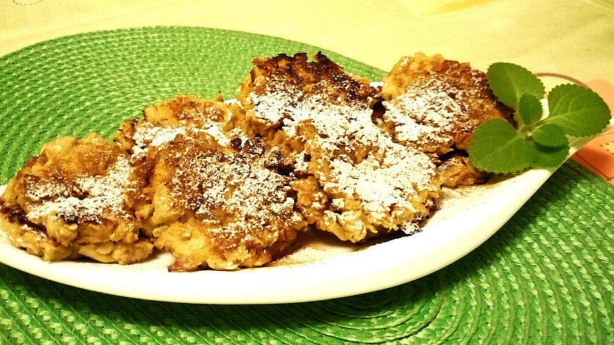 Smažené hrachové placky