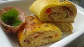 Jak si připravit slaný bramborový závin: Využijte listové nebo bramborové těsto a naplňte ho zásobami z lednice