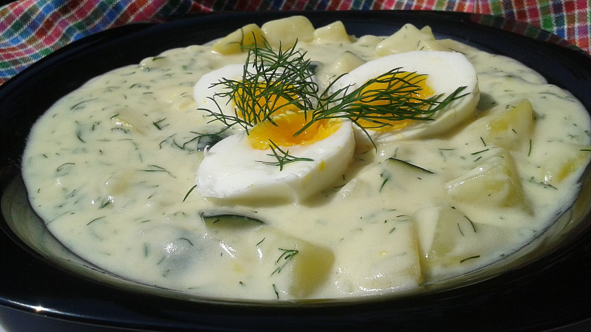 Brambory na kyselo čili jihočeské zablafuňky