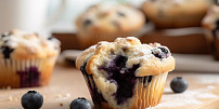 Proč jsou tyhle tvarohové muffiny tak vláčné: Rozhoduje pouze jeden krok navíc