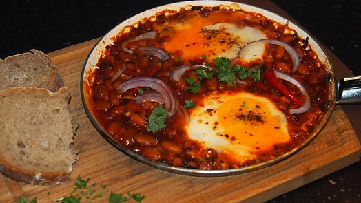 Mexická snídaně huevos rancheros aneb Rančerská vejce: Takhle se správně dělají