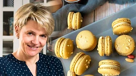 Cukrářka Míša Landová poradí, jak na dokonalé makronky s arašídy a mléčnou čokoládou