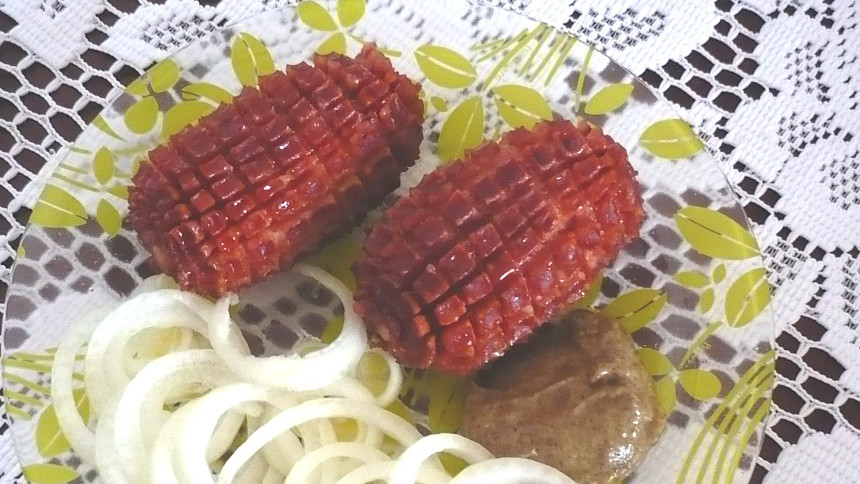 Nařezané špekáčky