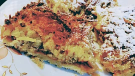 Krkonošská natřásanka: Kombinací brambor a jablek vznikne vláčný a šťavnatý moučník s vůní skořice