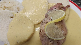 Králík s bílou omáčkou podle receptů našich babiček: Levná variace na králíka na smetaně chutná fantasticky