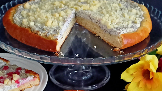 Koláč šiml: Díky speciální náplni je neodolatelný, s ovocem chutná ještě lépe