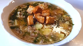 Medvědí česnečka: Klasické české polévce dodá medvědí česnek úžasnou chuť a trochu jarní svěžesti