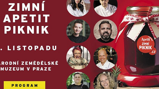 Je tu Zimní Apetit piknik: Nechte vařečky odpočívat a vyrazte na oblíbený festival chutí!