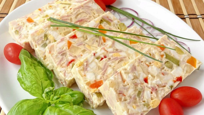 Domácí vaječná tlačenka