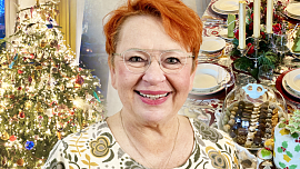 Bláznivé svátky cukrářky Mirky van Gils Slavíkové: 50 dárků pod stromečkem, režná rybí polévka i speciální štrúdl nesmí chybět