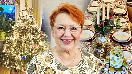 Bláznivé svátky cukrářky Mirky van Gils Slavíkové: 50 dárků pod stromečkem, režná rybí polévka i speciální štrúdl nesmí chybět