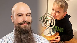 Dojemná dohra MasterChef Česko: Vítěz soutěže Martin Pecina daroval trofej malému synovi Ondry