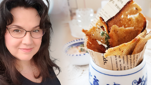 Holka u plotny radí: Jak na domácí bake rolls aneb Chlebové křupinky ze staršího pečiva skoro bez práce a skoro bez peněz