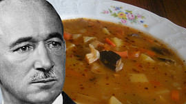 Prezident Edvard Beneš se stravoval skromně. Stačily mu brambory s máslem a miloval bramboračku s houbami