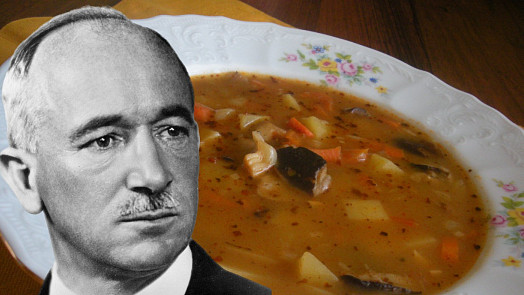 Prezident Edvard Beneš se stravoval skromně. Stačily mu brambory s máslem a miloval bramboračku s houbami