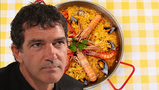 Jídelní rozmary slavných: Herec Antonio Banderas má svou restauraci s příznivými cenami, kde vaří i klasickou španělskou paellu