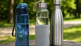 Jak ve vedrech vybrat správnou lahev na vodu: Plast, sklo nebo nerez?