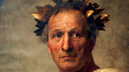 Julius Caesar snídal vinný střik, k večeři měl kuře na rozmarýnu s dušenou zeleninou. A zřejmě si pochutnával i na pizze