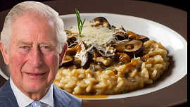 Královské chutě: Britský král Karel III. jí skromně, rád sbírá houby a chutná mu úplně obyčejné rizoto s hříbky