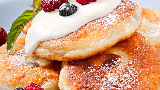 Vynikající tvarohové syrniki: Jsou nadýchané, jemné a hlavně... hotové za pár minut