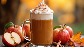 Káva s vůní jablečného koláče strčí i dýňové latte do kapsy. Apple crisp latte je novým hitem podzimu