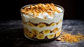 Slavný americký dezert banánový pudink: Vrstvený zázrak, který se rozplývá na jazyku, připravit jej přitom zvládne každý