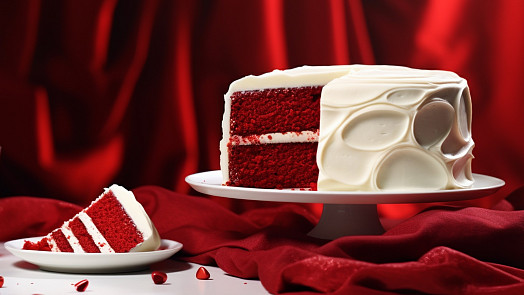 Peče celá země se zahalí do červeného sametu: Ikonický americký dort Red Velvet překvapí nejen svou barvou