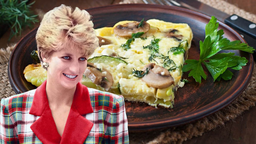 Poslední večeře princezny Diany byla jednoduchá: Omeleta se zeleninou a čerstvými houbami Lady Di chutnala