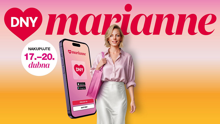 Dny Marianne jsou za dveřmi: S mobilní aplikací v kapse vám neuteče jediná sleva