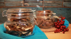 Sušené houby: Nejlepší možnosti, jak je využít v kuchyni. Připravíte z nich skvělou nádivku, vydatnou pomazánku i koření