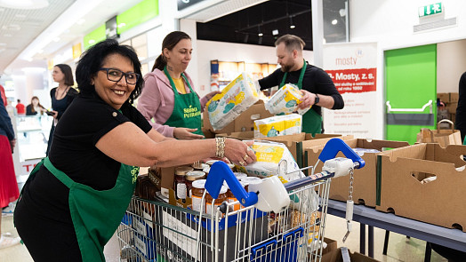 Tesco pomáhá: Online Sbírka potravin pokračuje do 18. listopadu