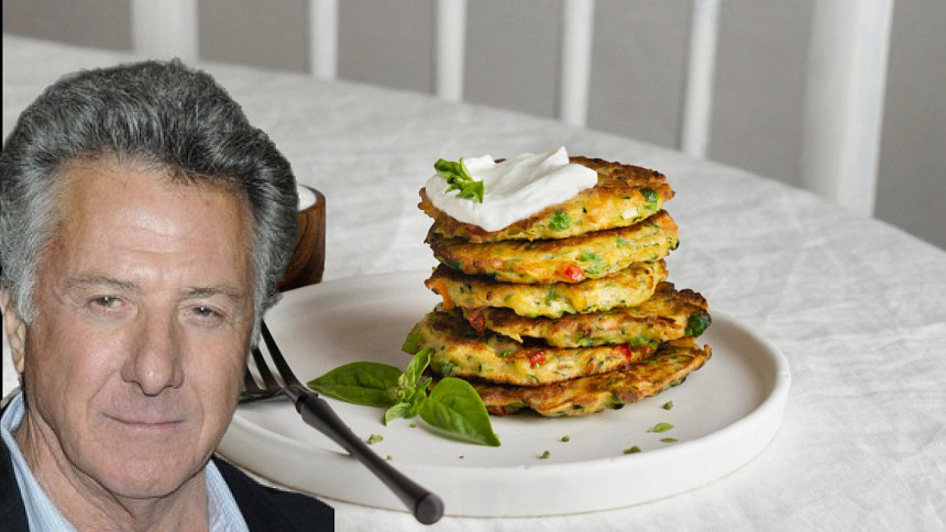 Jídelní rozmary slavných: Dustin Hoffman  je vegetarián, miluje míchaná vajíčka a na cuketových plackách by si taky pochutnal