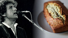 Zpěvák Bob Dylan slaví 82. narozeniny. Nejlepším dárkem pro něj býval vynikající banánový chléb od jeho maminky