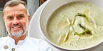 Chřestový krém podle šéfkuchaře Hynka Vávry: Delikatesa s jemnou chutí je z bílého chřestu a úžasně voní muškátovým oříškem