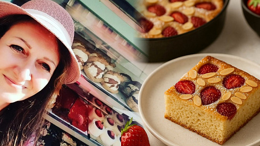 Low carb jahodová bublanina podle Hanky z Poděbrad chutná jako od babičky, ale nepřiberete po ní ani deko