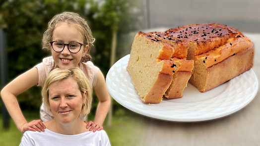 Náš život s celiakií: Tento bezlepkový chléb z červené čočky si Áňa zamilovala a chutná i jiným členům rodiny