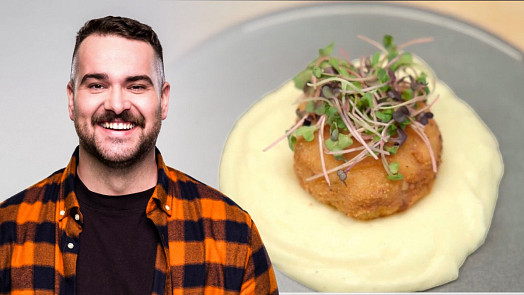 Holandský řízek s bramborovou kaší podle Patrika z Hell's Kitchen Česko: Šťavnaté maso s krémovou kaší chutná božsky