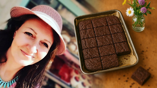 Low carb cuketové brownies od Hanky z Poděbrad: Oblíbený čokoládový moučník je krásně vlačný a nepřidá vám ani deko